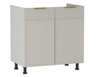 Стол под мойку СМ-80, Берта (800*525*820) Светлый Мокко, 22920