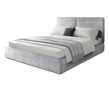 Кровать Natura 1.6 м, с подъемным механизмом Шенилл (Monblan) 511, НТКР-1[3]