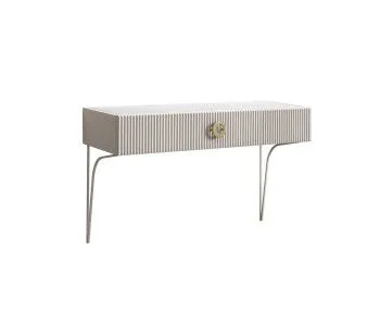 Стол туалетный (консоль) Bogemia Fillini (Шелк) (Novabuk/Золото) БМСТ-1(FI)