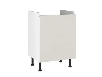 Стол под мойку СМ-60, Виста (600*520*870) Экокожа Белый, 26210