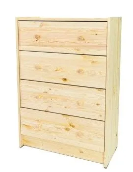 Комод Раст 4 ящика (натуральный)