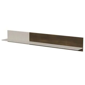 Полка Halmar RANDOM 2 P-2 (кашемир/орех/черный)