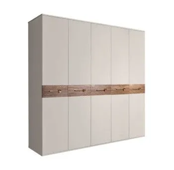 Шкаф 5-ти дв. Bogemia Wood Wo (Шелк/Золото) БМШ2/5(Wo)