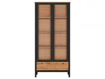 Шкаф-витрина Лофт REG2W1S