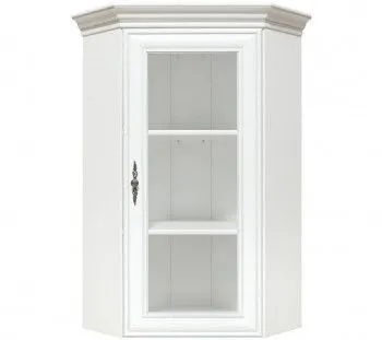 Балашиха - Шкаф верхний с витриной Кентаки NADN1W белый