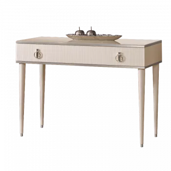 м. Марьина Роща - Стол туалетный Римини СОЛО (слоновая кость серебро) РМСТ-1 (s)