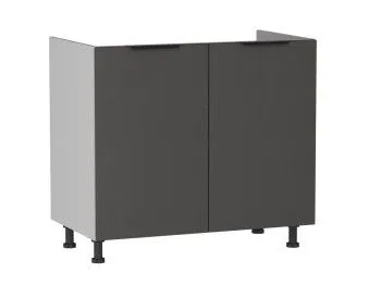 Стол под мойку СМ-90, Ватель (900*520*820) Экокожа Серый, 23312