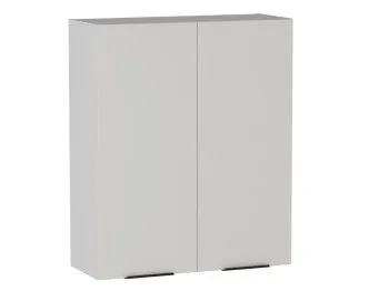 Шкаф 960 2-х дверный ШГ-80, Ватель (800*316*960) Экокожа Белый, 24363