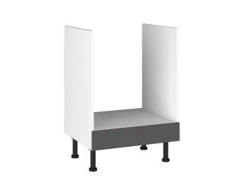 Стол под духовой шкаф СД-60, Виста (600*523*870) Экокожа Серый, 26609