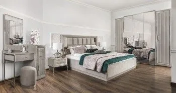 Спальня Замира серый камень