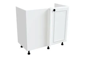 Стол под мойку угловой СМУ-100 п, Бьянка (900*470*820) Белый, 21113