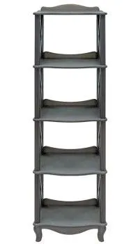 Этажерка-стеллаж Джульетта-4 (серый ясень)