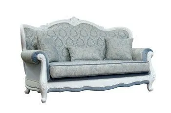 Диван Мишель 3х местный белый матовый