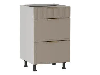 Стол с ящиками СЯ-50 (140/284), Берта (500*528*820) Мокко, 25123