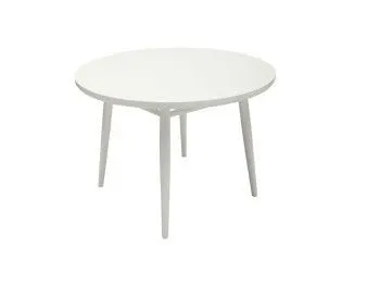 Стол обеденный круглый Spring 110 (Белый)