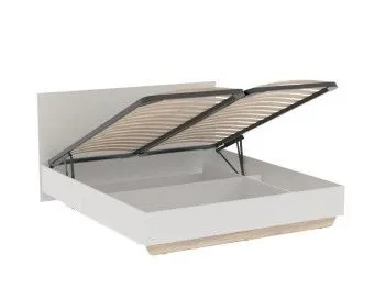 Кровать 1800 с подъемным механизмом, Аврора (1866*2063*1004) Дуб Мария/Кашемир