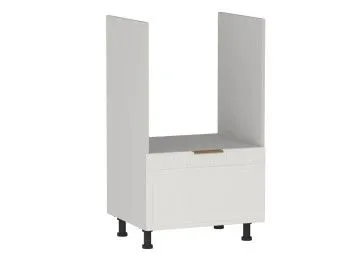 Стол под духовой шкаф 960 СД-60, Берта (600*571*1060) Экокожа Белый, 25302