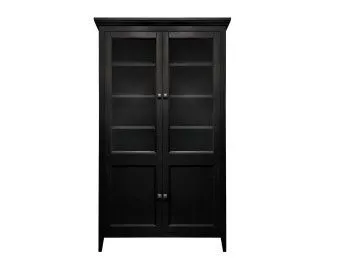 Библиотека 2 дверная Manhattan (Черный)