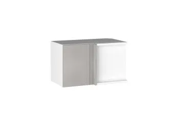 Шкаф АГУ-60 (360) левый, Виста (600*334*360) Экокожа Бежевый, 26514