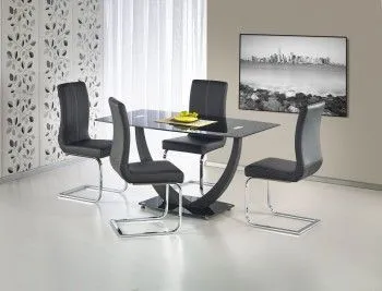 Стол обеденный Halmar ANTON (черный)