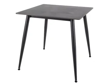 Стол обеденный Signal RION 80 (черный/черный)