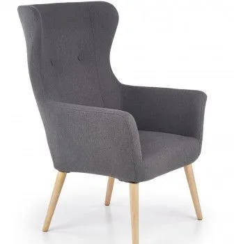 Кресло Halmar COTTO (темно-серый)