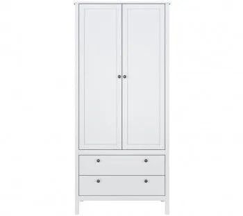 Шкаф Ева (Хельга) SZF2D2S/90 белый