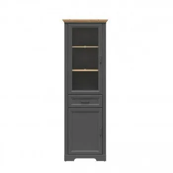 Шкаф с витриной Жасмин REG1W1D1S - Выставка м. Марьина роща