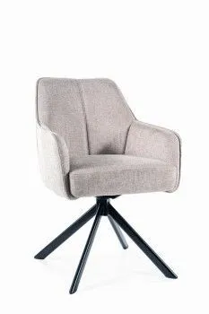 Стул кухонный SIGNAL NOTTI Brego 31 (бежевый/черный)