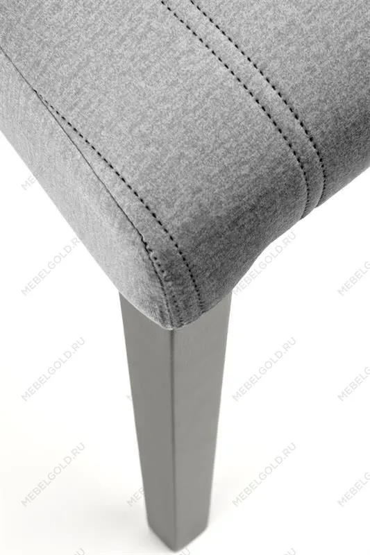 Стул кухонный Halmar DIEGO 2 (светло-серый/черный) | изображение 5