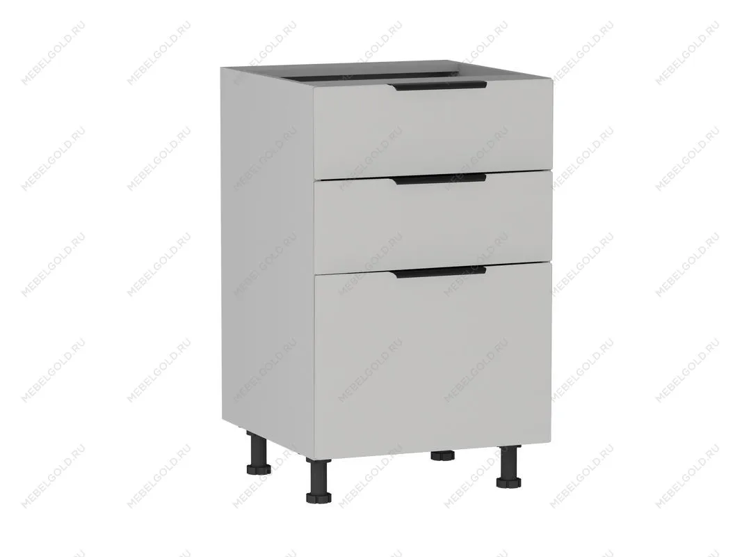 Стол с ящиками СЯ-50 (176/356), Ватель (500*523*820) Экокожа Белый, 23918