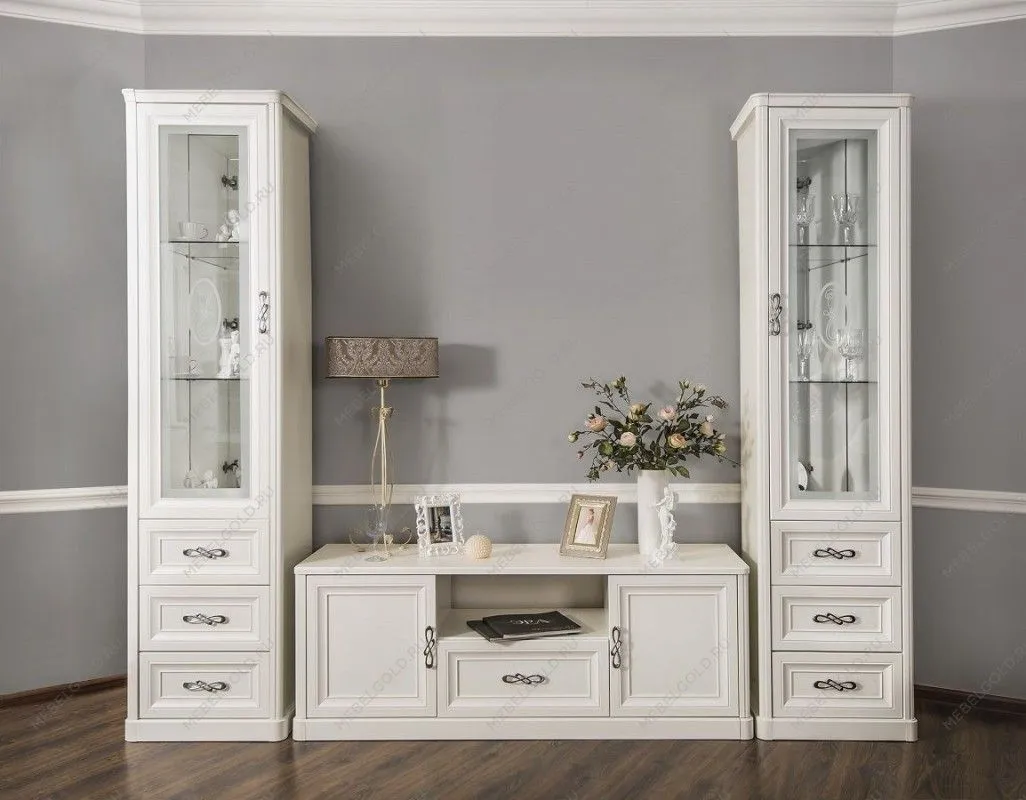 Балашиха - Витрина Мишель 1-ств белый матовый | изображение 2