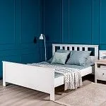 САГА кровать двойная 160х200 белая | изображение 3