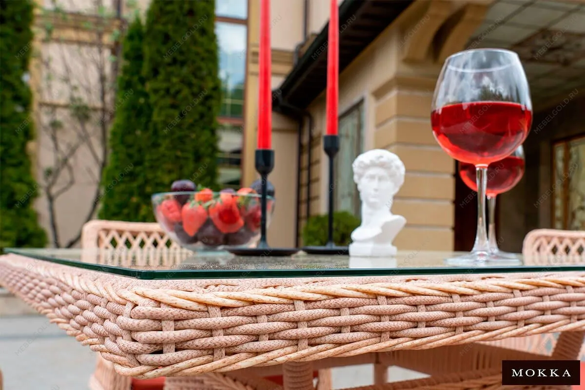 MOKKA VILLA ROSA стол обеденный прямоугольный | изображение 1