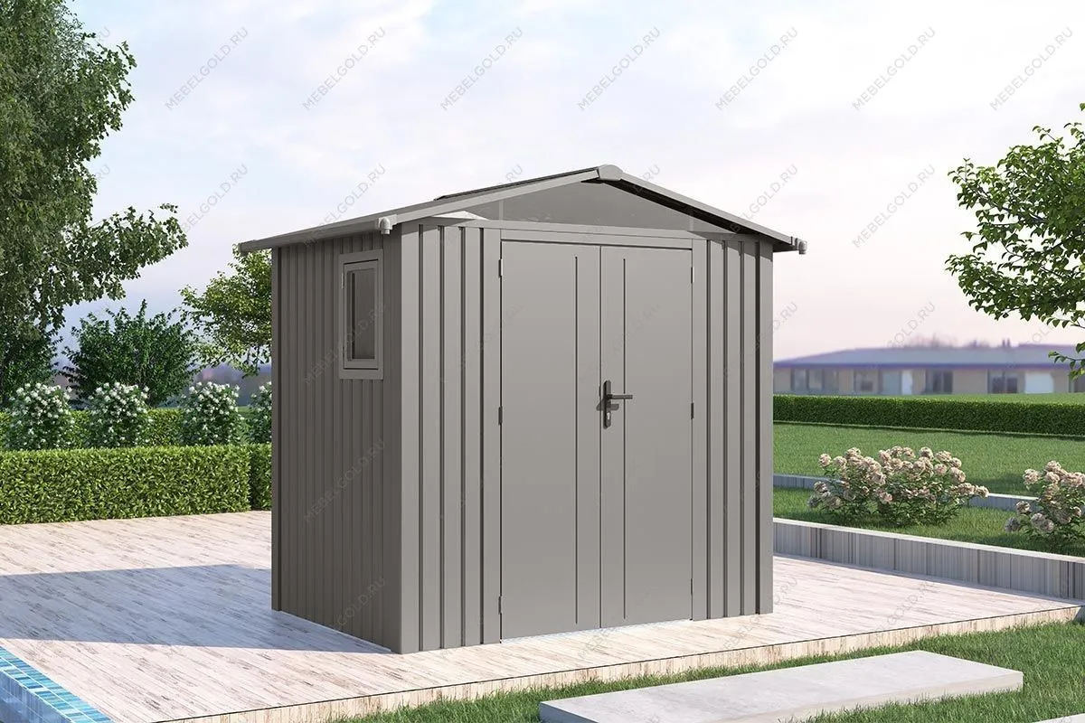 Сарай металлический Black Fox Panorama A | изображение 4