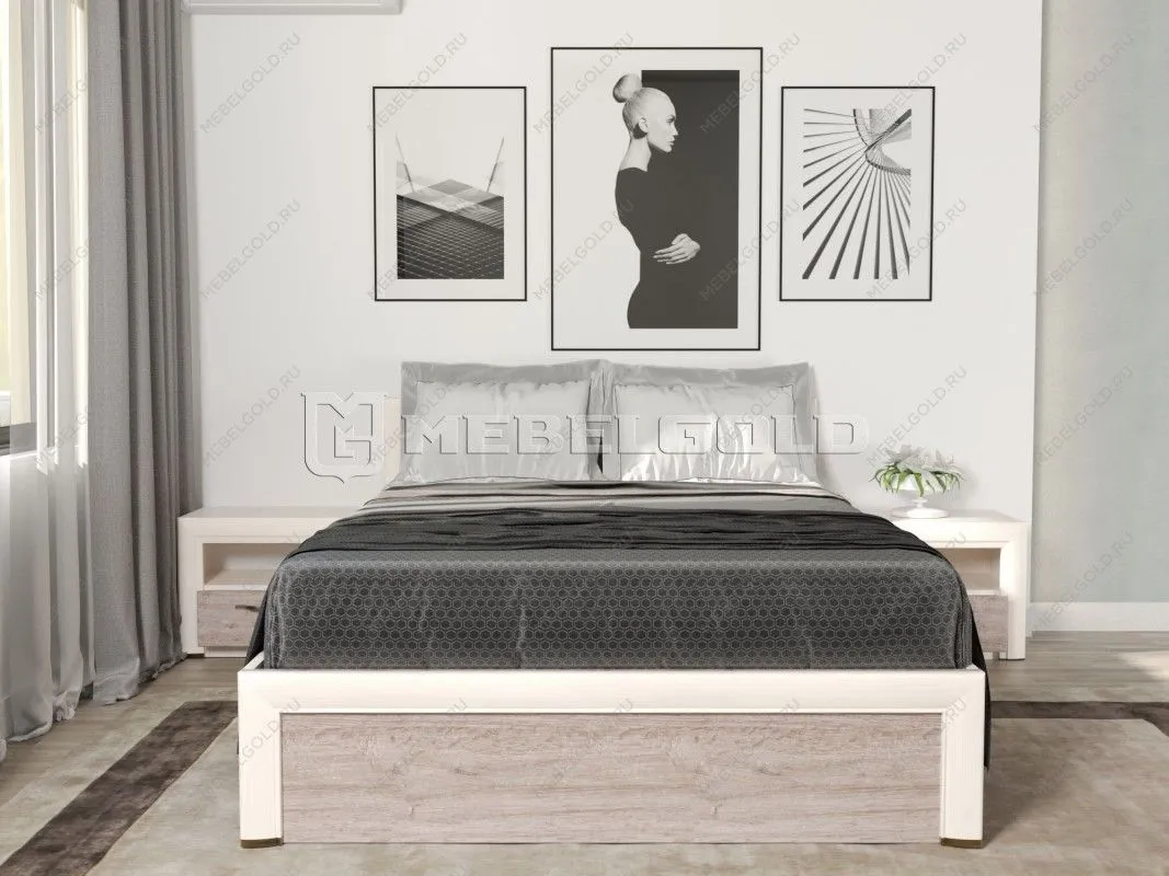 Кровать Оливия 140 с подъемным механизмом | изображение 1