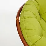 Кресло Papasan с подушкой Орех, флок | изображение 3