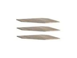 Доп.полки в шкаф для одежды угловой, Юта (736*736*16) Дуб Мария, 50612