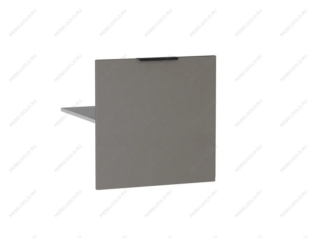 Доп. опция к ПГ-60, Ватель (596*596) Экокожа Серый, 23333