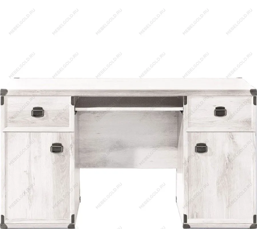 Стол письменный Индиана JBIU2D2S сосна каньон - Выставка Лобня