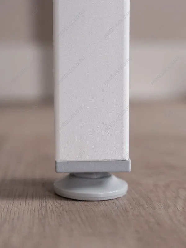 Стол письменный Ингар, с дверцей, 120x75x55, белый, столешница дуб беленый | изображение 7