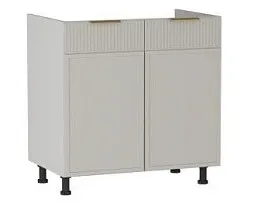 Стол под мойку СМ-80, Берта (800*525*820) Светлый Мокко, 22920