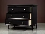 Комод 3 ящика Manhattan (Черный) | изображение 4