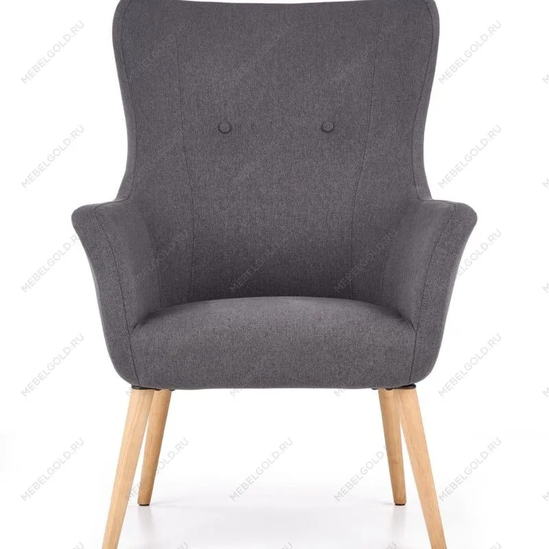 Кресло Halmar COTTO (темно-серый) | изображение 1