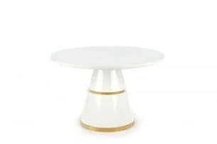 Стол обеденный Halmar VEGAS (белый/золотой)