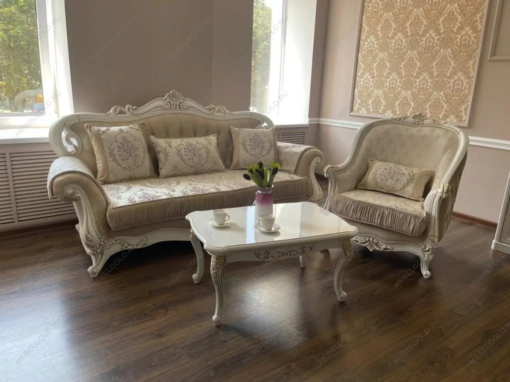 м. Марьина Роща - Кресло Мона Лиза белый глянец | изображение 5