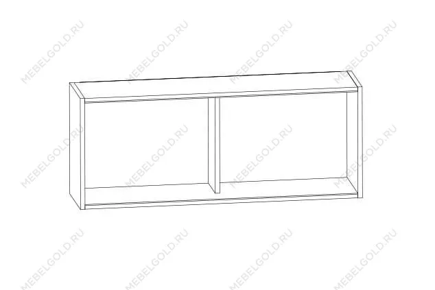 Полка навесная Дизель 1N | изображение 1