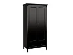 Шкаф двухстворчатый Manhattan (Черный) | изображение 1