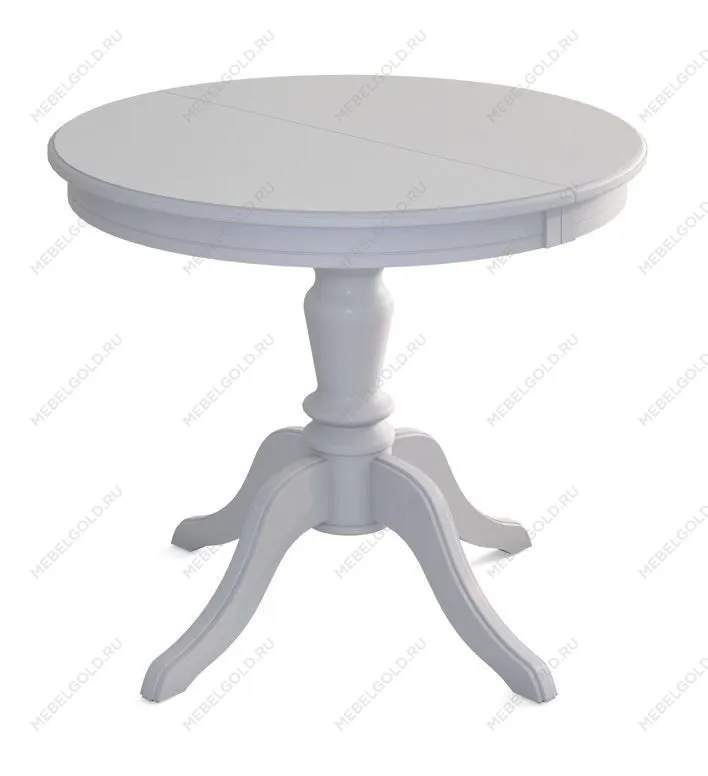 Стол Тейя (Белый/шпон бук)