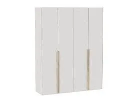 Шкаф 4-дверный с глухими дверями, Аврора (1812*522*2304) Дуб Мария/Кашемир